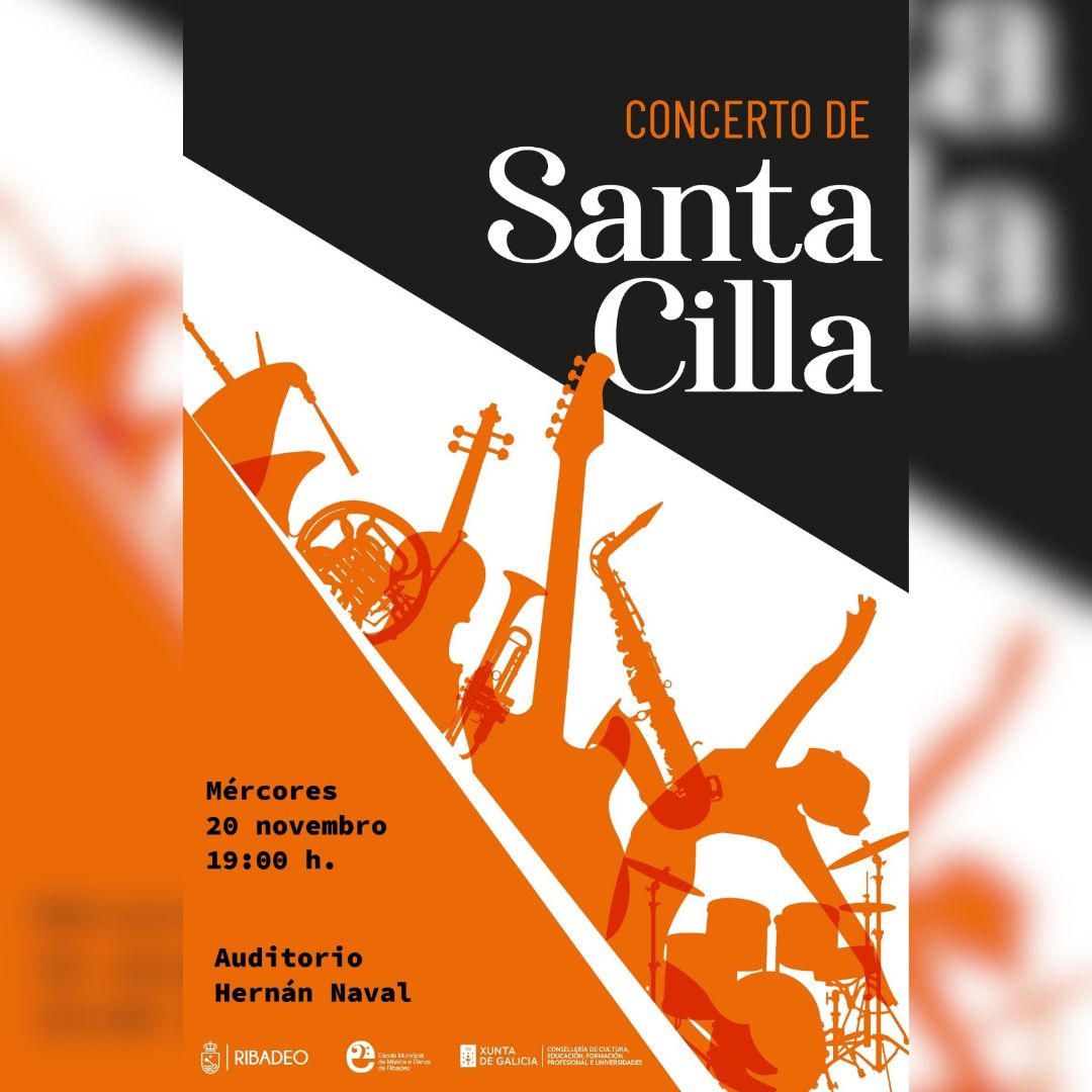 Concerto na honra de Santa Cilla EMMeD Ribadeo