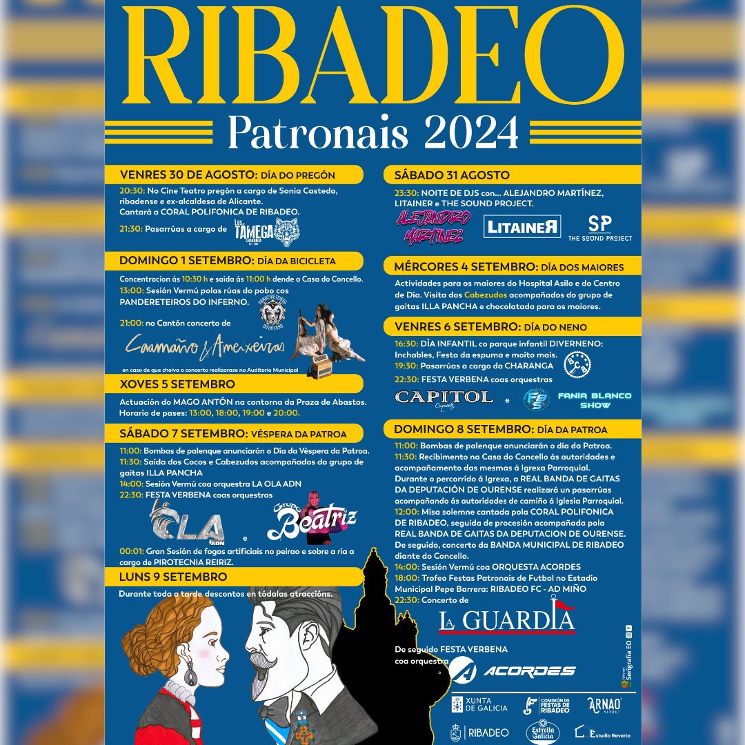 festas patronais de ribadeo 2024