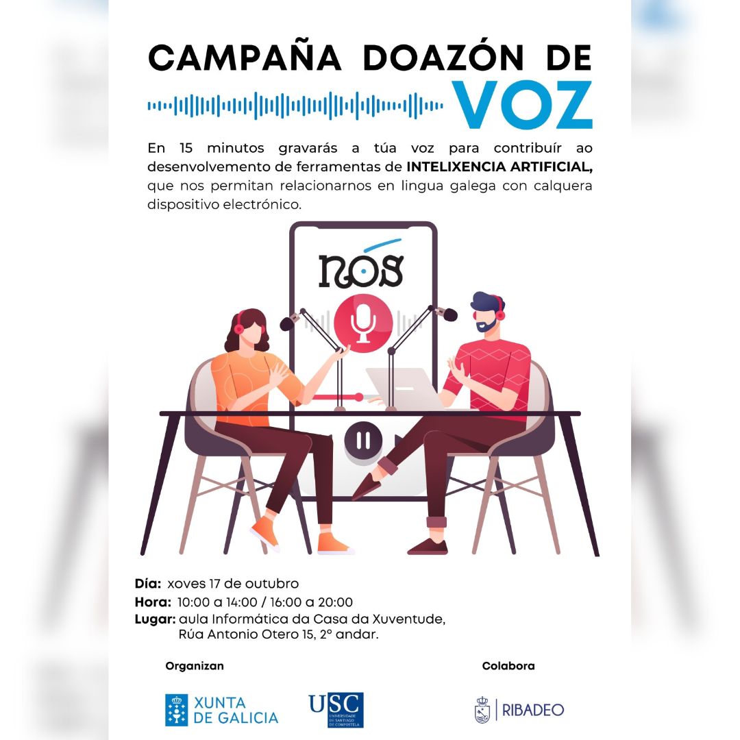 campaña doazon de voz